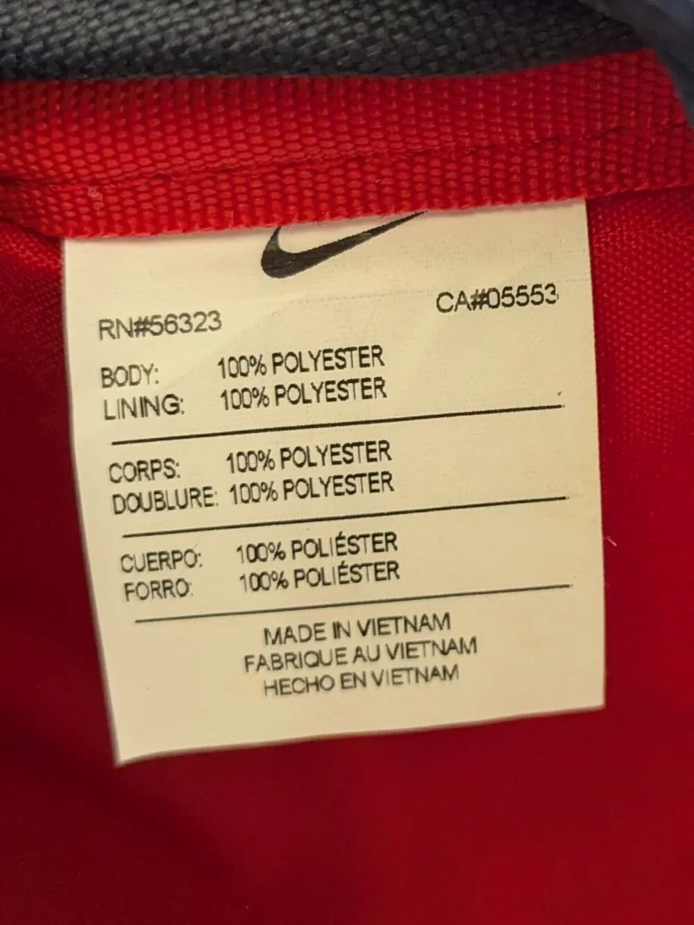 Nike Paris Saint-Germain Stadium Soccer Backpack